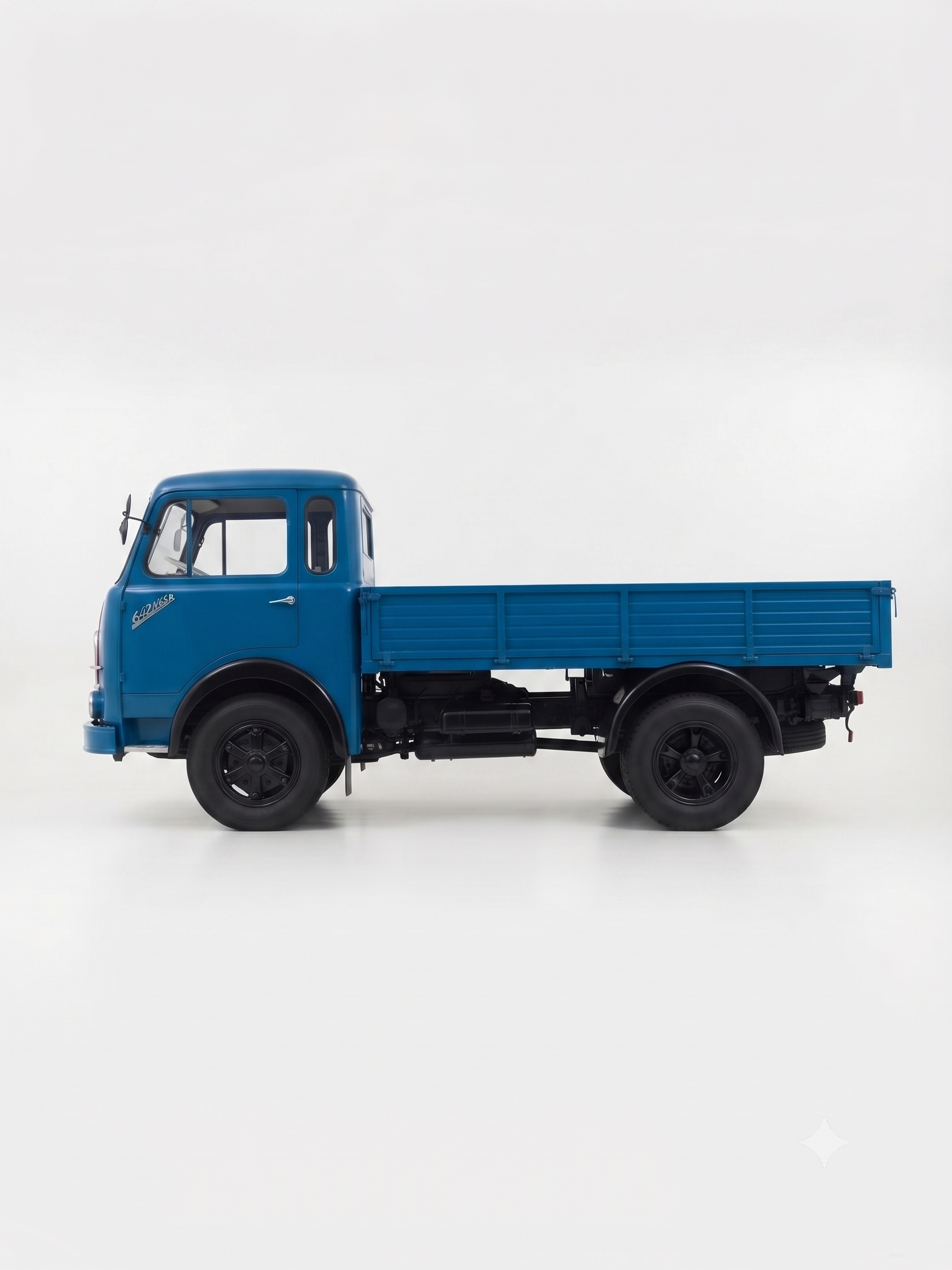 Buttò, il primo camion